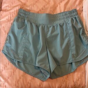 Blue lululemon shorts 4in size 6